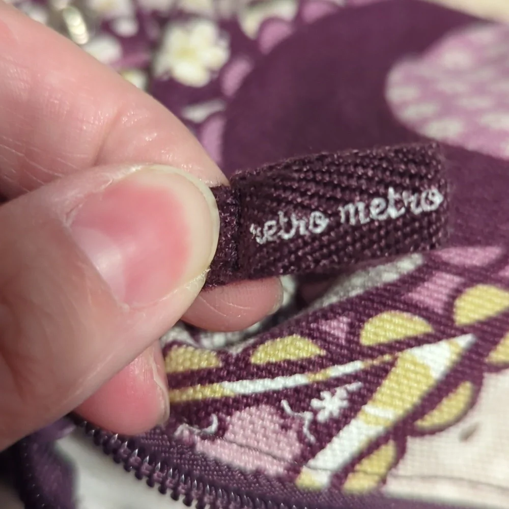 Retro Metro plum purple thirty-one weekender bag - Picture 7 of 11